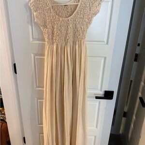 Free People- All Eyes On You Midi Dress